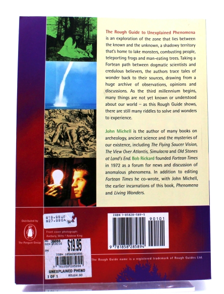 Unexplained Phenomena Paperback Buch: A Rough Guide Special von John Mitchell